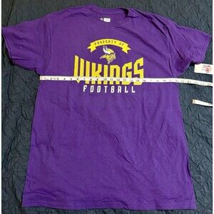 NFL Team Apparel Size Large Minnesota Vikings Adult Men's Graphics T-Shirt